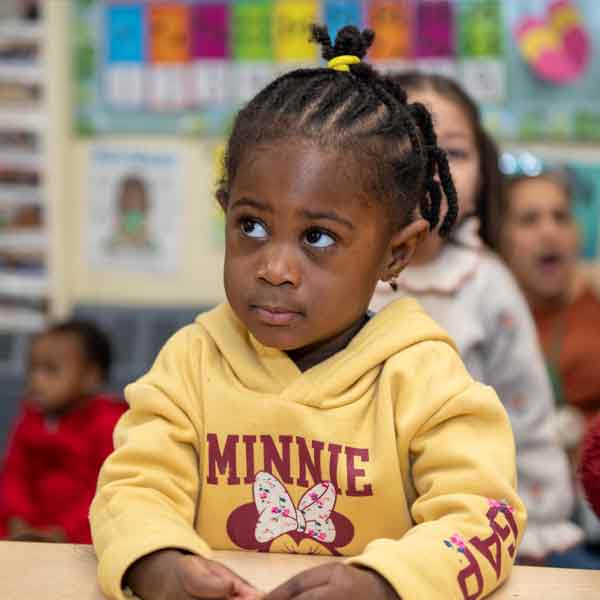 Children engaged in learning activities